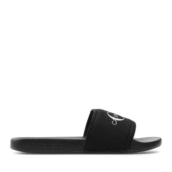 Šľapky Calvin Klein Jeans Slide Monogram Co YM0YM00061 Čierna