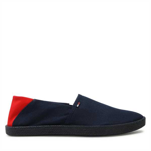 Espadrilky Tommy Jeans Tommy Jeans Espadrille EM0EM01150 Tmavomodrá