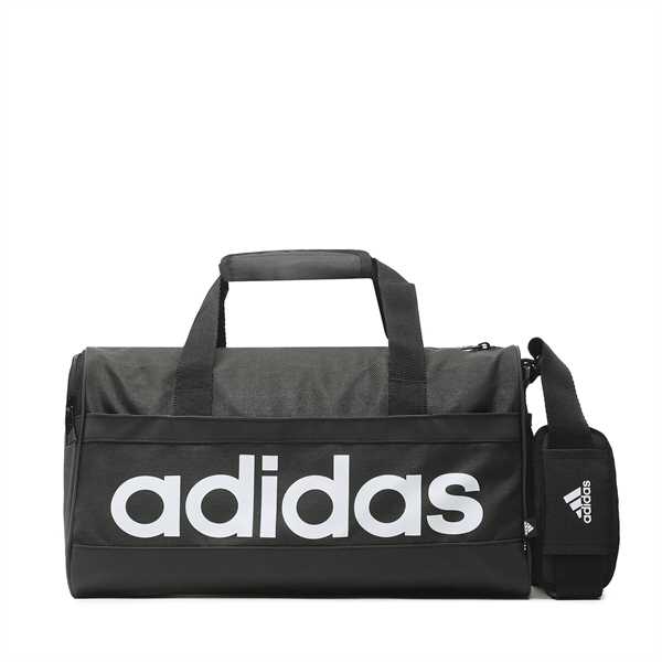 Taška adidas Essentials Linear Duffel Bag Extra Small HT4744 Čierna