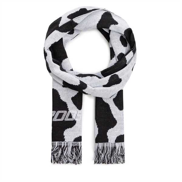 Šál 2005 Cowhide Scarf Biela