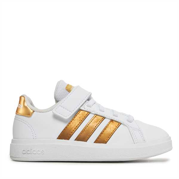 Sneakersy adidas Grand Court 2.0 El K GY2577 Biela