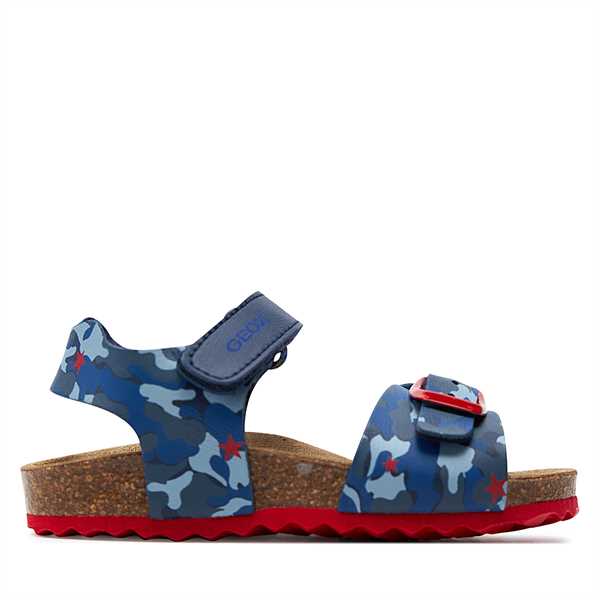 Sandále Geox B Sandal Chalki Boy B922QA 00454 C0735 S Tmavomodrá