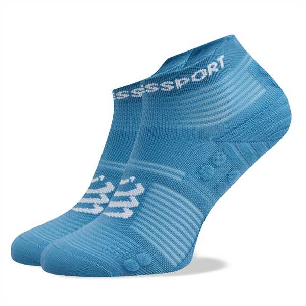 Ponožky Kotníkové Unisex Compressport Pro Racing V4.0 Run Low XU00047B Modrá