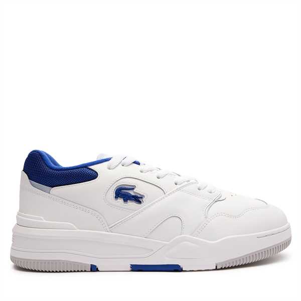 Sneakersy Lacoste Lineshot Contrasted Collar 747SMA0061 Biela