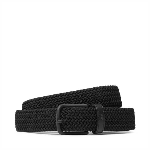 Pánsky opasok Trussardi Belt H3 5 Cm Matt 71L00171 Čierna