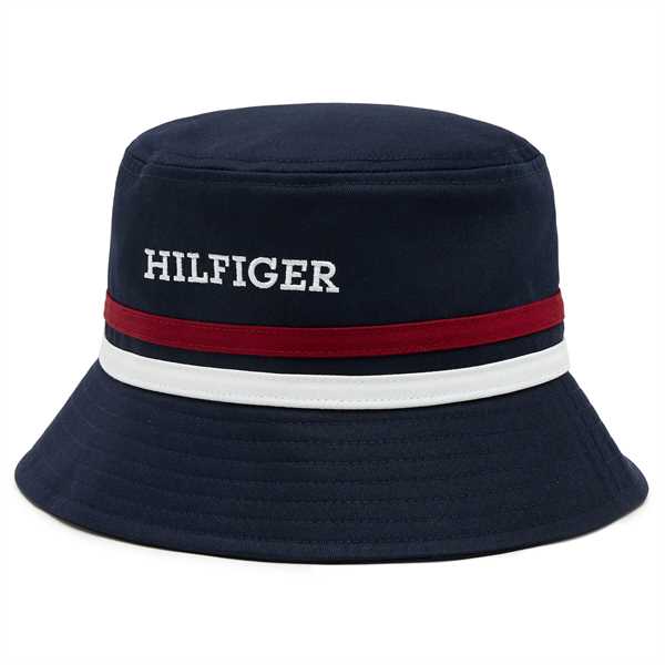 Klobúk typu bucket Tommy Hilfiger AU0AU01747 Tmavomodrá