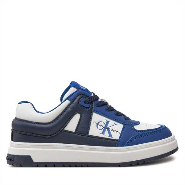 Sneakersy Calvin Klein Jeans Low Cut Lace-Up/Sneaker V3X9-81060-1355 M Tmavomodrá