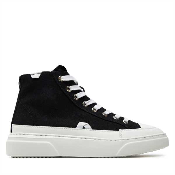 Sneakersy Inuikii Canvas Lex High 50103-991 Čierna