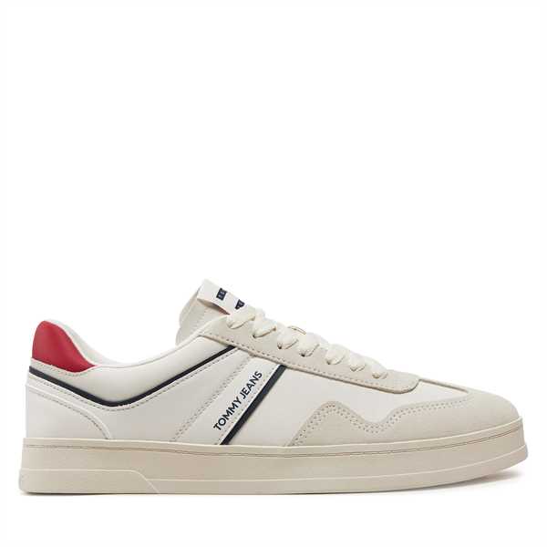 Sneakersy Tommy Jeans Tjm Leather Retro Cupsole EM0EM01414 Farebná