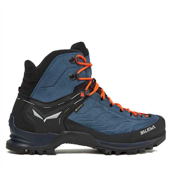 Trekingová obuv Salewa Ms Mtn Trainer Mid Gtx GORE-TEX 63458-8669 Tmavomodrá