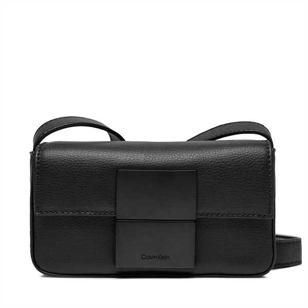 Ľadvinka Calvin Klein Iconic Plaque Camera Bag Xs K50K511249 Čierna