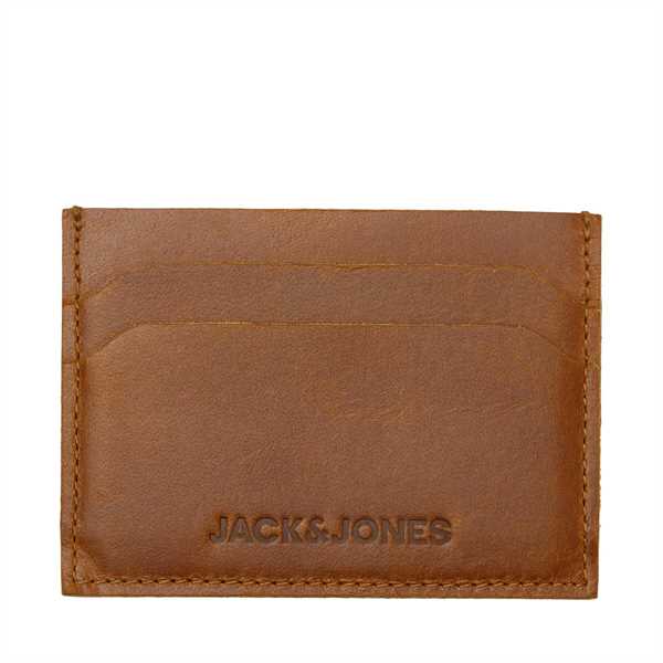 Puzdro na kreditné karty Jack&Jones Side 12228267 Hnedá