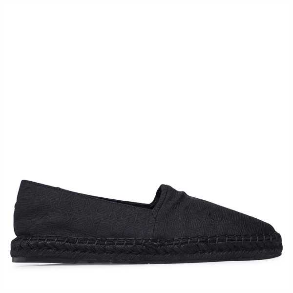 Espadrilky Calvin Klein Espadrille Mono Jq HM0HM00977 Čierna