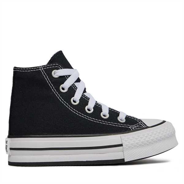 Plátenky Converse Chuck Taylor All Star Lift Platform High Top Little Kids 372859C Čierna