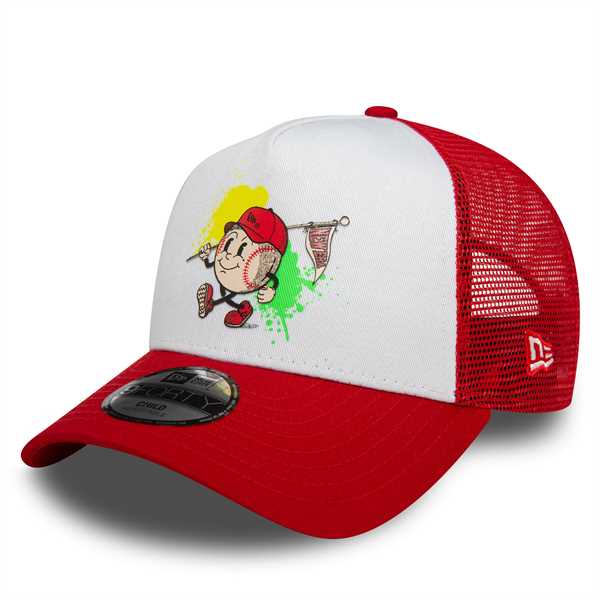 Šiltovka New Era Kids Mascot Trucker Ne 60503363 Biela