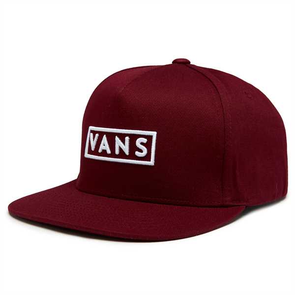 Šiltovka Vans Mn Easy Box Snapback VN0A45DP4QU1 Bordová