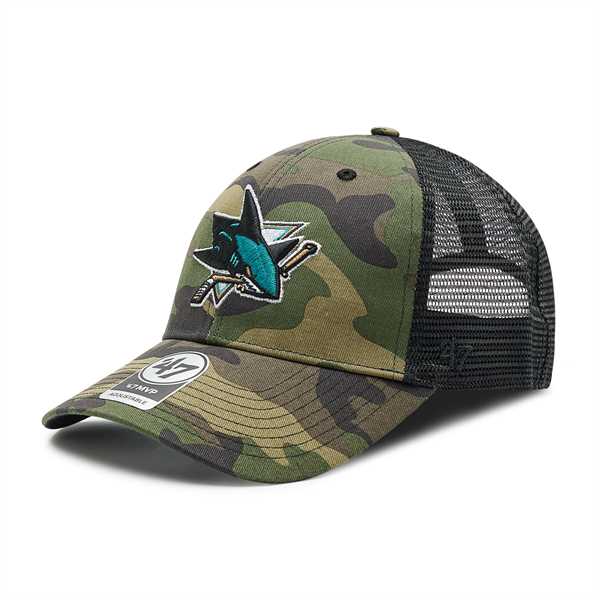 Šiltovka 47 Brand Nhl San Jose Sharks Trucker H-CBRAN22GWP-CM Zelená