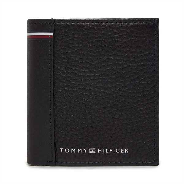 Veľká pánska peňaženka Tommy Hilfiger Transit Trifold AM0AM12518 Čierna