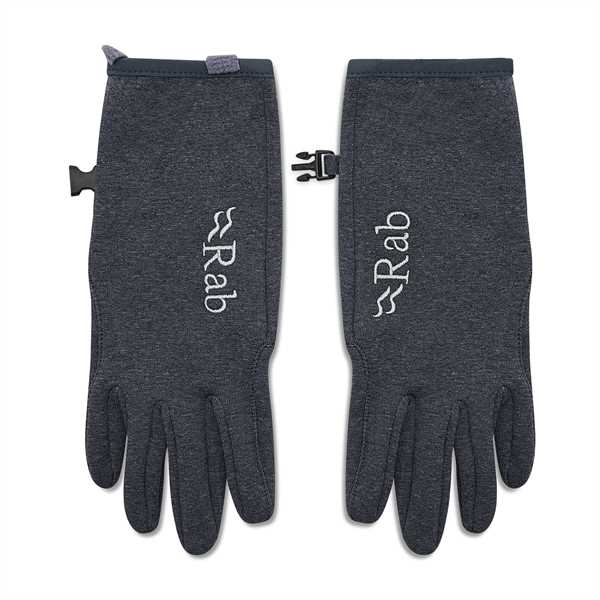 Pánske rukavice Rab Geon Gloves QAJ-01-BL-S Sivá