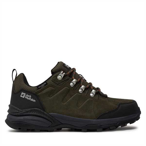 Trekingová obuv Jack Wolfskin Refugio Texapore Low M 4049851 Zelená