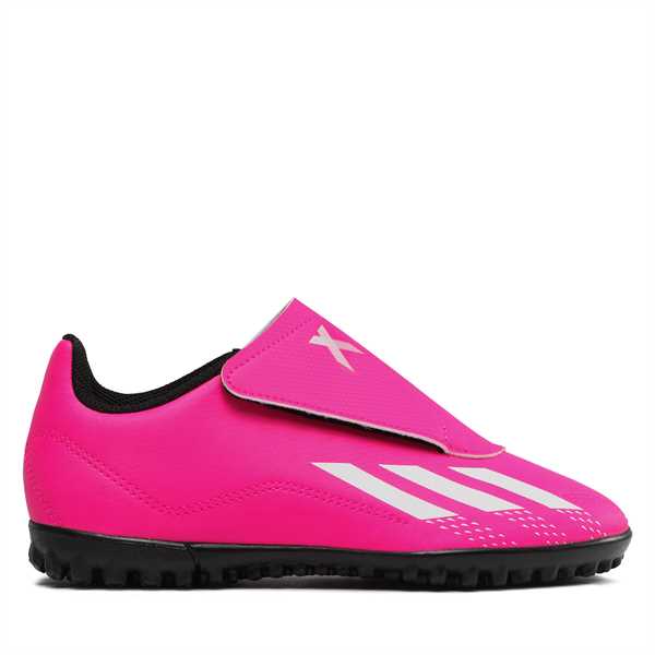 Futbalové topánky adidas X Speedportal.4 Hook-and-Loop Turf Boots GZ2439 Ružová