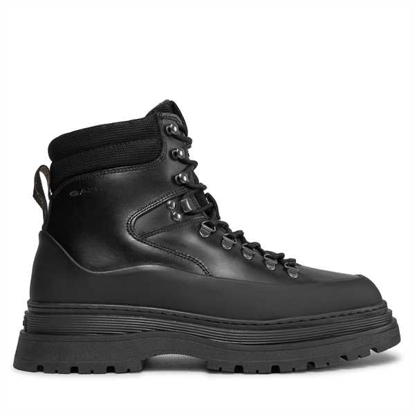 Členková obuv s elastickým prvkom Gant Rockdor Mid Boot 27641429 Čierna