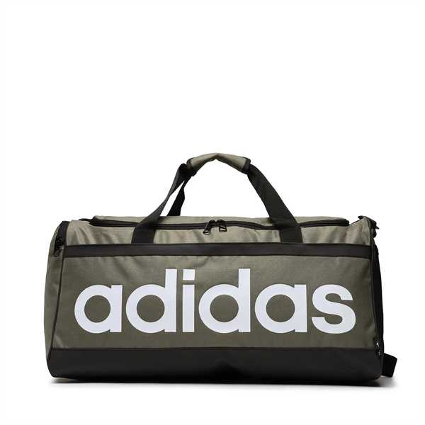 Taška adidas Essentials Linear Duffel Bag Medium HR5350 Zelená