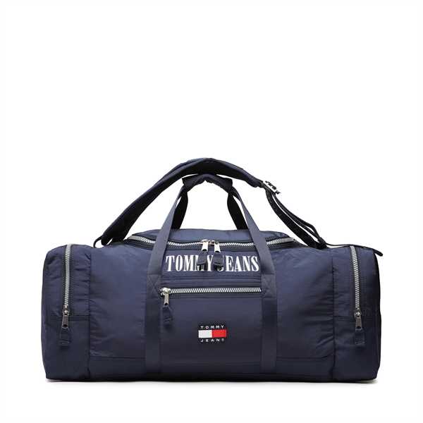 Taška Tommy Jeans Tjm Heritage Duffle Backpack AM0AM10718 Tmavomodrá