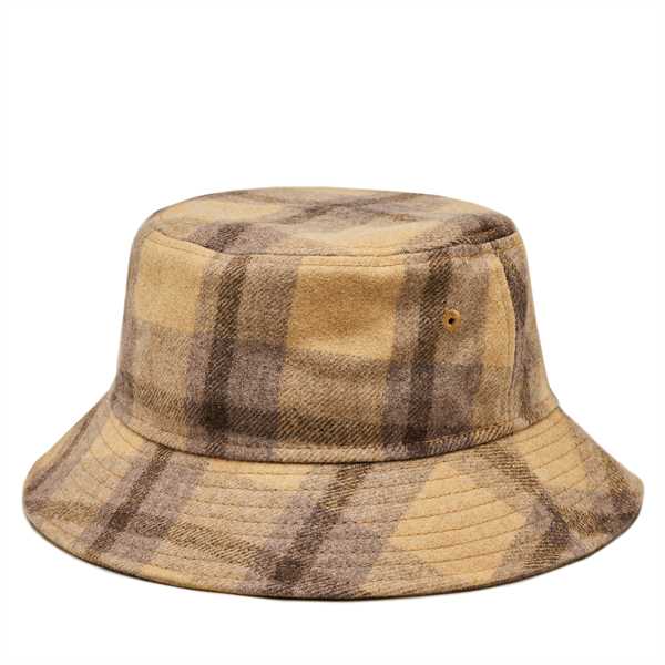 Klobúk New Era Check Bucket Newera 60364231 Hnedá