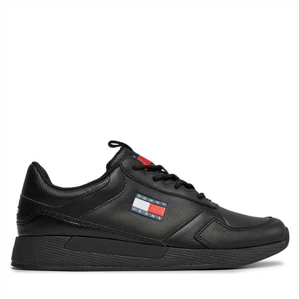 Sneakersy Tommy Jeans Tommy Jeans Flexi Runner EM0EM01409 Čierna