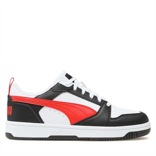 Sneakersy Puma Rebound V6 Lo Jr 393833 04 Biela