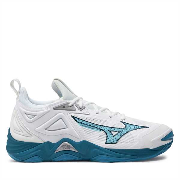 Halové topánky Mizuno Wave Momentum 3 V1GA2312 Biela