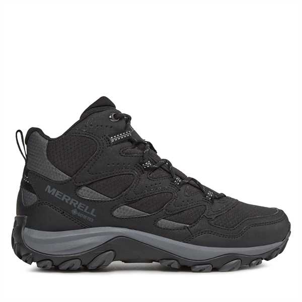 Trekingová obuv Merrell West Rim Mid Gtx GORE-TEX J036519 Čierna