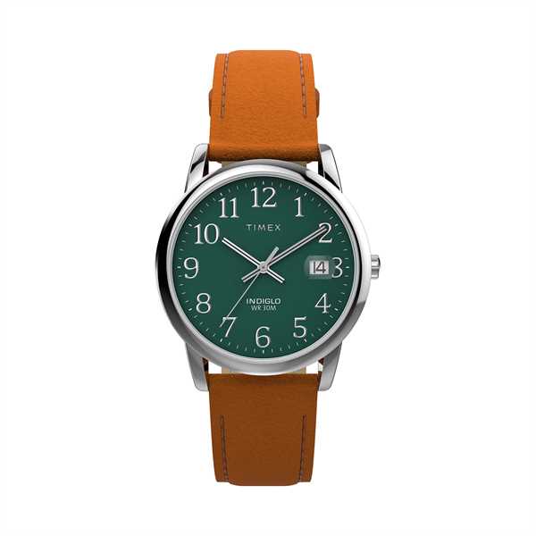 Hodinky Timex Easy Reader Classic TW2W54600 Hnedá