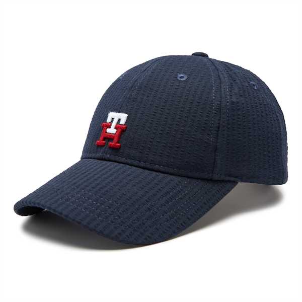 Šiltovka Tommy Hilfiger AU0AU01673 Tmavomodrá