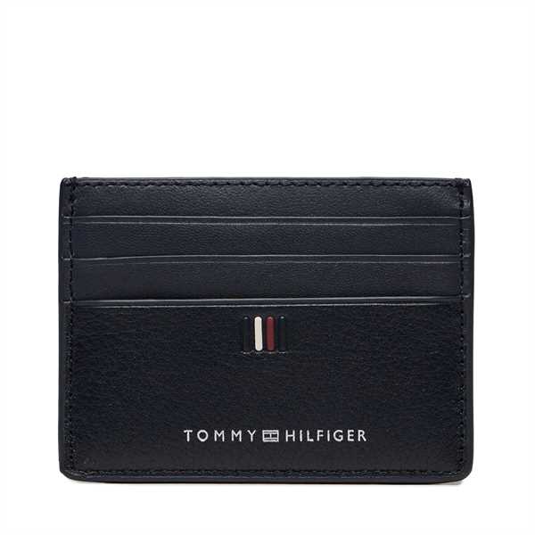 Puzdro na kreditné karty Tommy Hilfiger Th Central Cc Holder AM0AM11858 Tmavomodrá