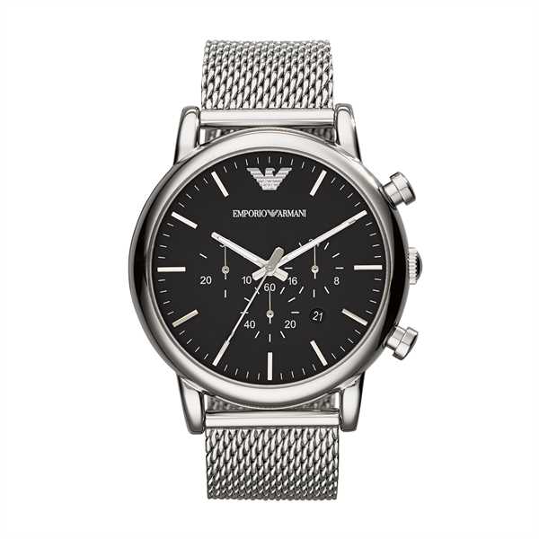 Hodinky Emporio Armani AR1808 Strieborná