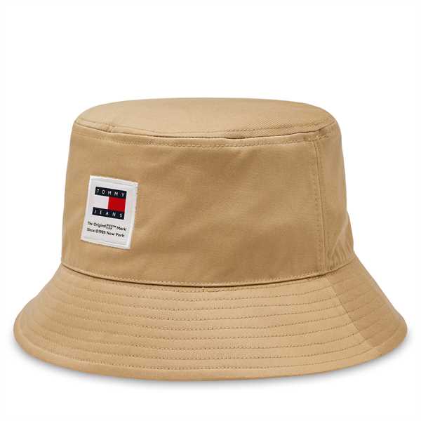 Klobúk Tommy Jeans Modern Bucket AM0AM12018 Béžová