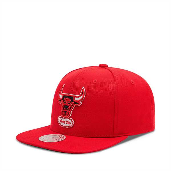 Šiltovka Mitchell & Ness HHSS3258 Červená