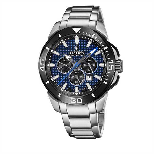 Hodinky Festina Chrono Bike 20641/2 Strieborná