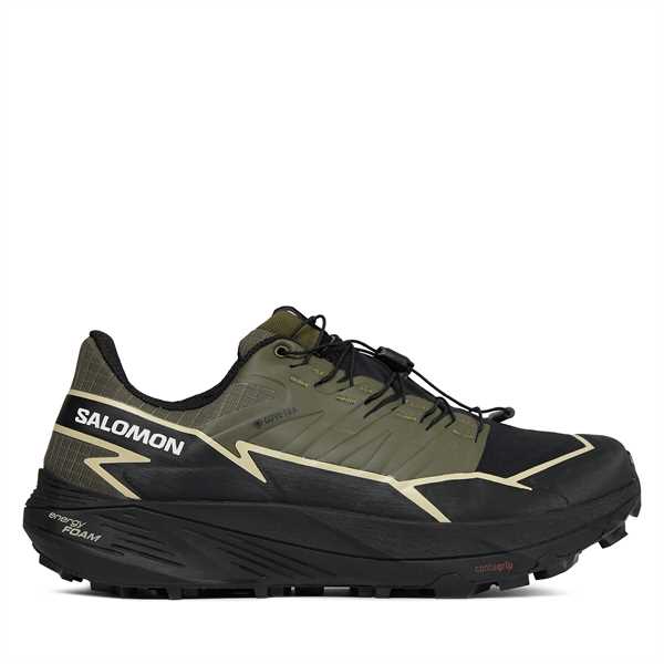 Bežecké topánky Salomon Thundercross GORE-TEX L47383400 Zelená