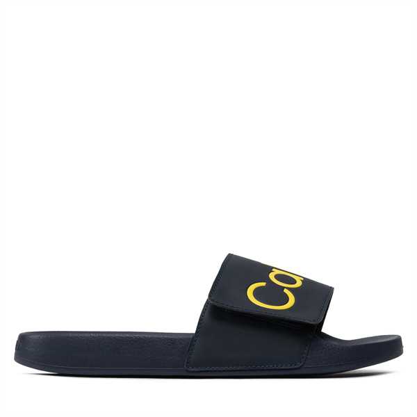 Šľapky Calvin Klein Jeans Pool Slide Adj HM0HM00454 Tmavomodrá