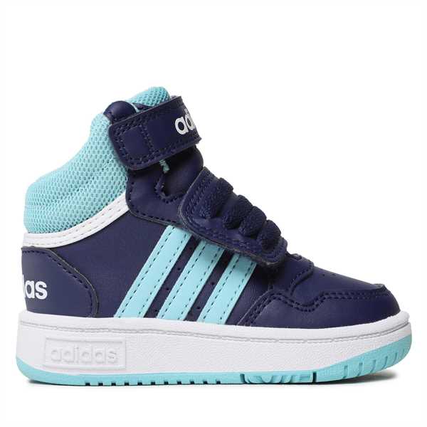 Sneakersy adidas Hoops Mid Shoes IF5314 Modrá