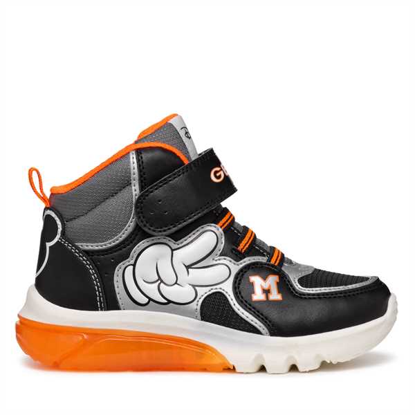 Sneakersy Geox J Ciberdron Boy J46LBF 000BC C0039 DD Čierna