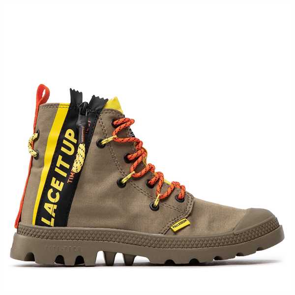 Outdoorová obuv Palladium Pampa Lite It Original 78353-377-M Zelená