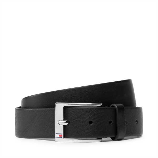 Pánsky opasok Tommy Hilfiger New Aly Belt AM0AM08363 Čierna