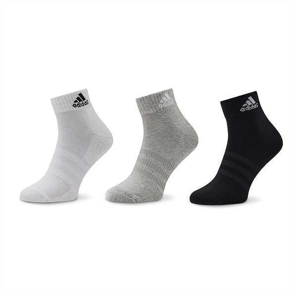 Ponožky Kotníkové Unisex adidas Cushioned Sportswear Ankle Socks 3 Pairs IC1281 Sivá