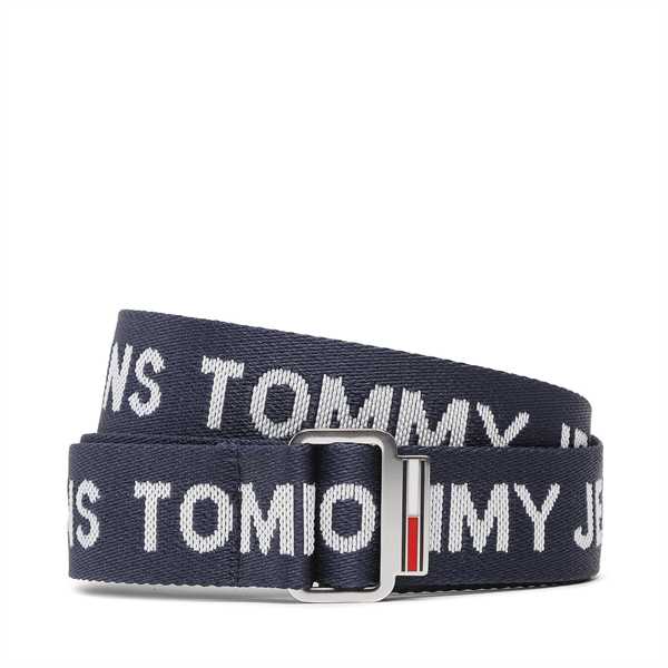 Pánsky opasok Tommy Jeans Tjm Bxter 3.5 AM0AM10907 Tmavomodrá