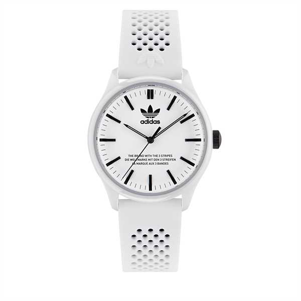 Hodinky adidas Originals Code One Ceramic Watch AOSY23030 Biela