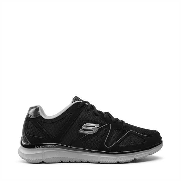 Sneakersy Skechers Flash Point 58350/BKGY Čierna